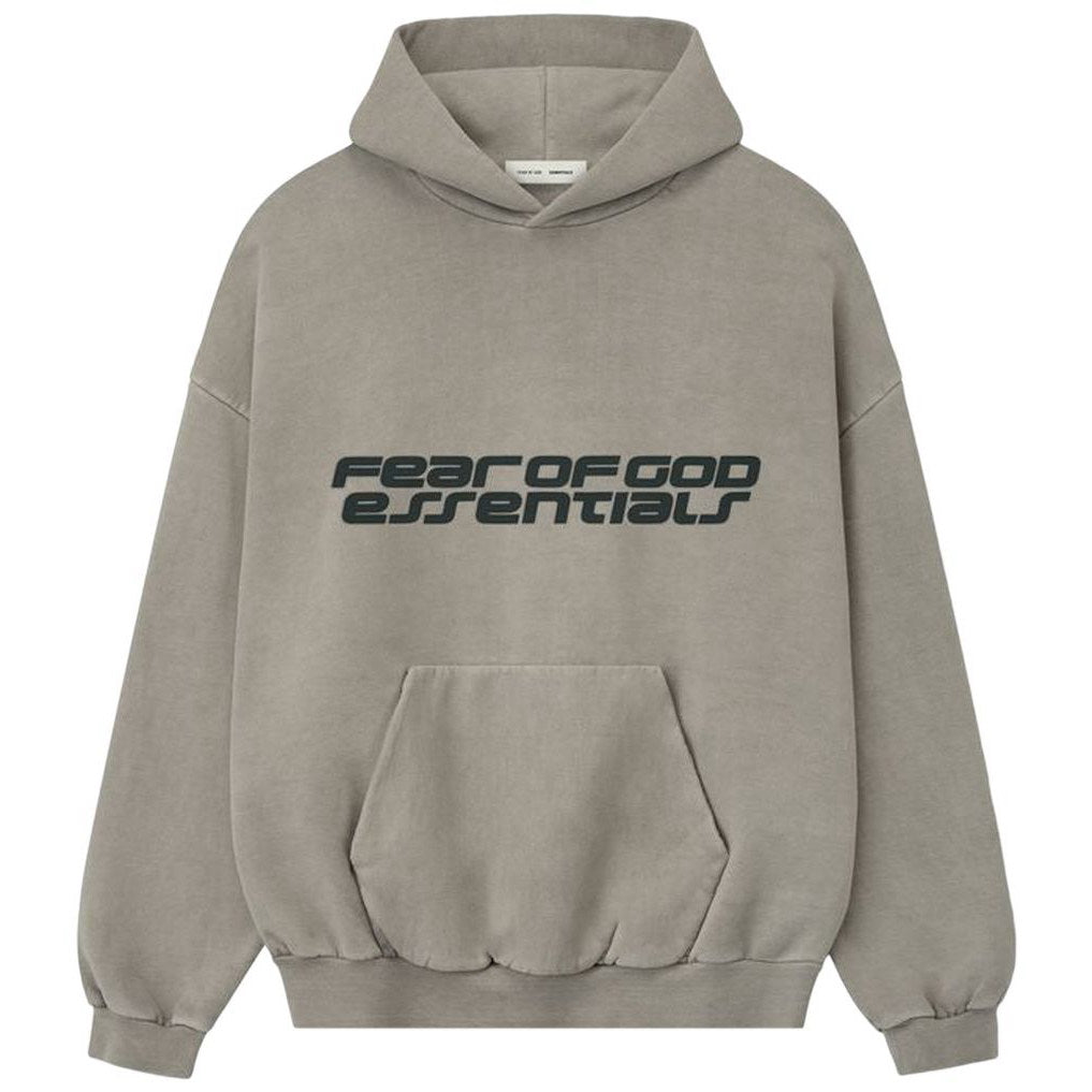 Fear of God Essentials 90s Hoodie Smoke Grey ADONIO