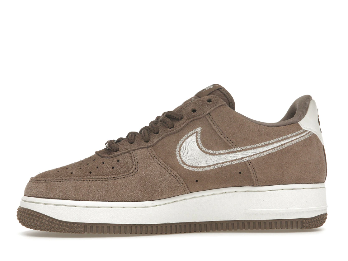 Nike Air Force 1 Low '07 LV8 Mink Brown Embroidered Swoosh