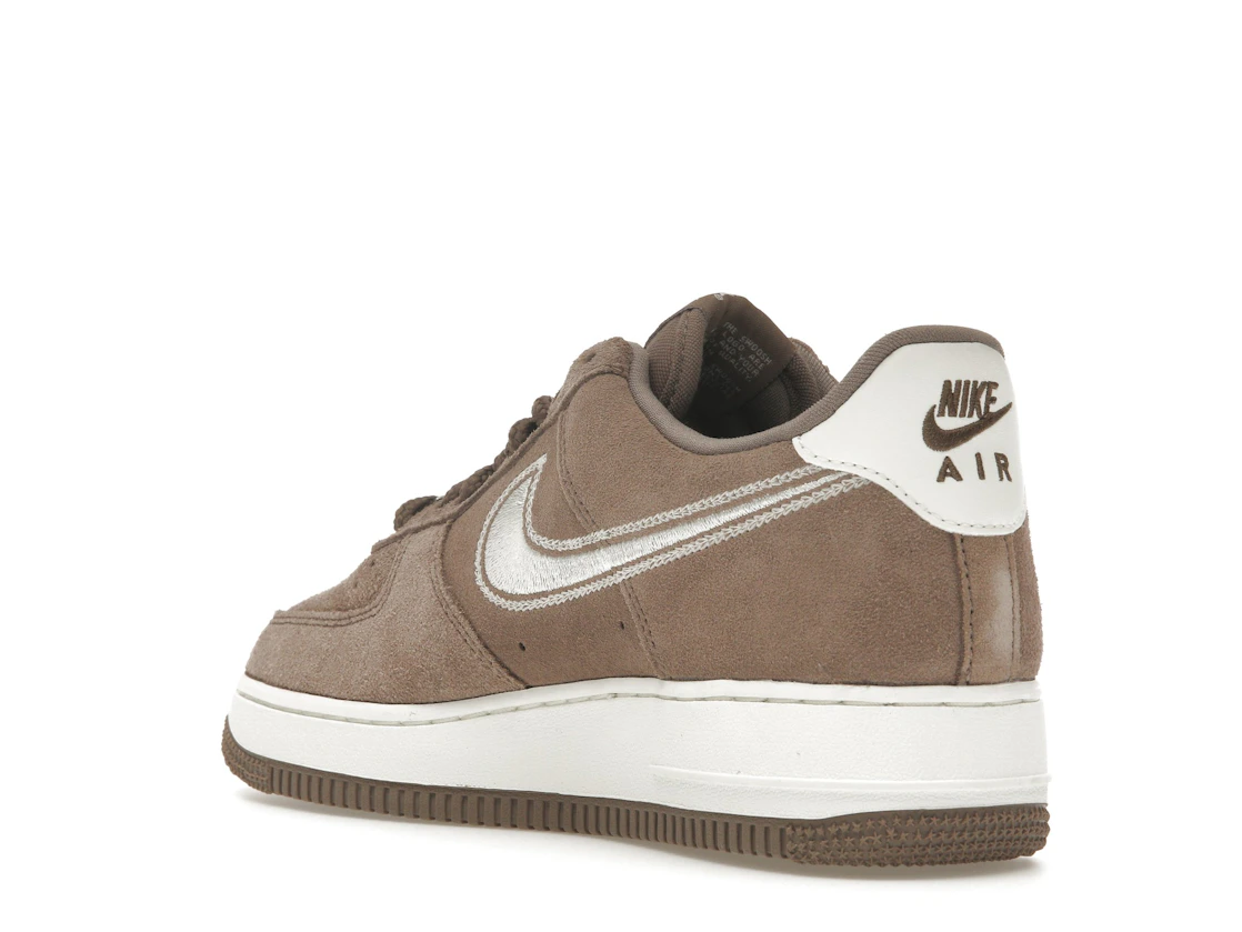 Nike Air Force 1 Low '07 LV8 Mink Brown Embroidered Swoosh