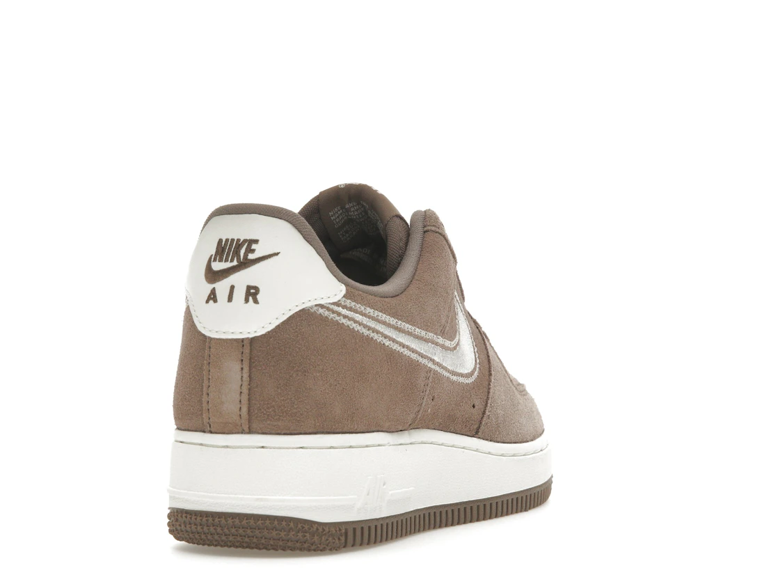 Nike Air Force 1 Low '07 LV8 Mink Brown Embroidered Swoosh