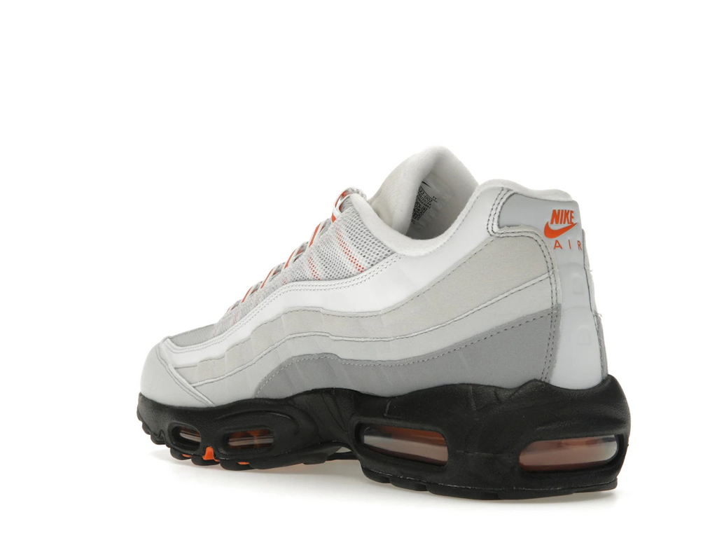 Nike Air Max 95 Wolf Grey Safety Orange Pure Platinum