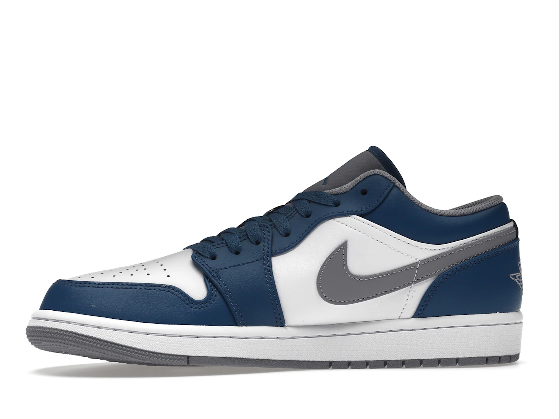 Air Jordan 1 Low True Blue Cement