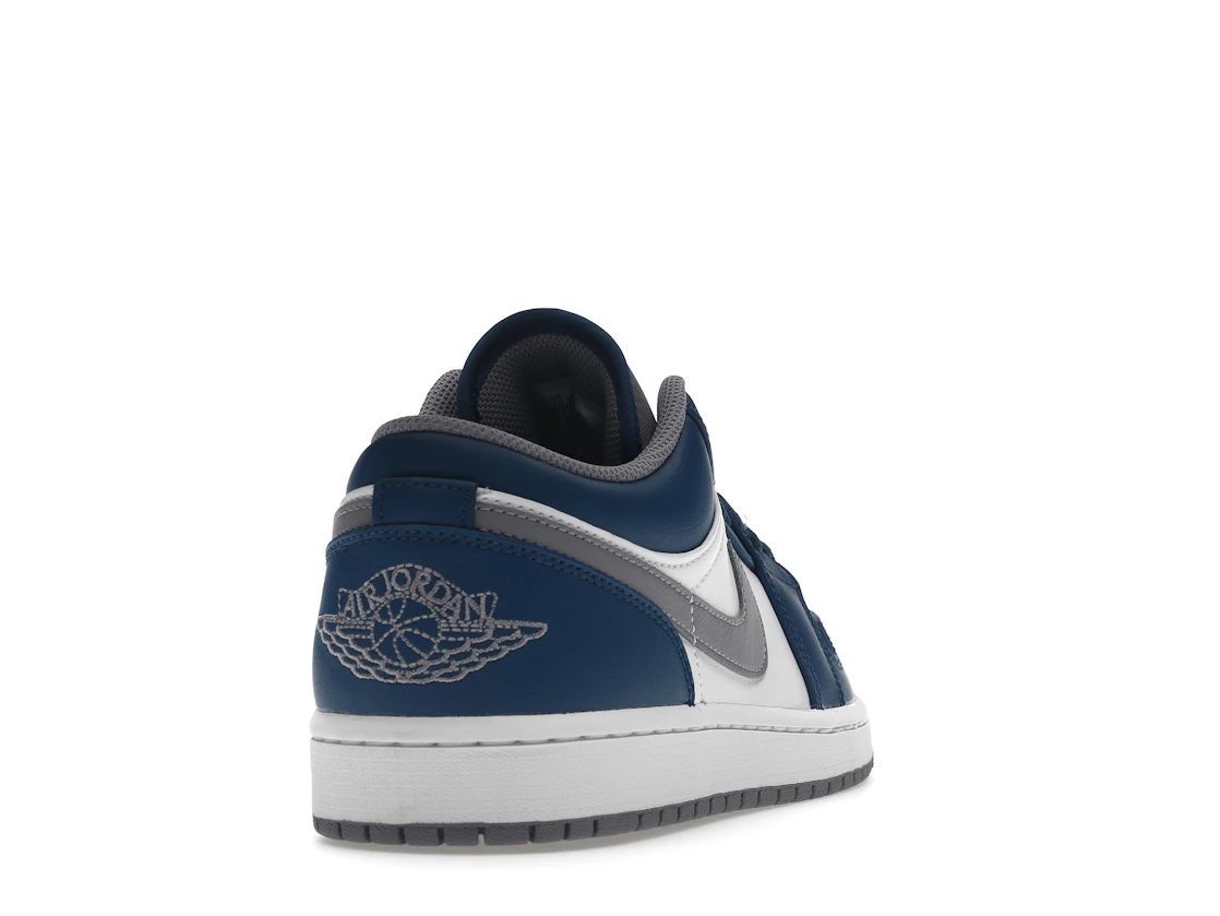 Air Jordan 1 Low True Blue Cement