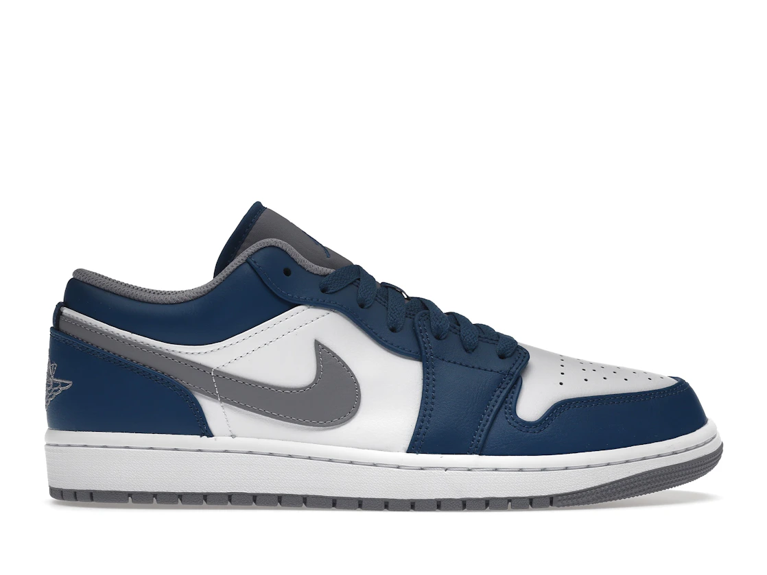 Air Jordan 1 Low True Blue Cement