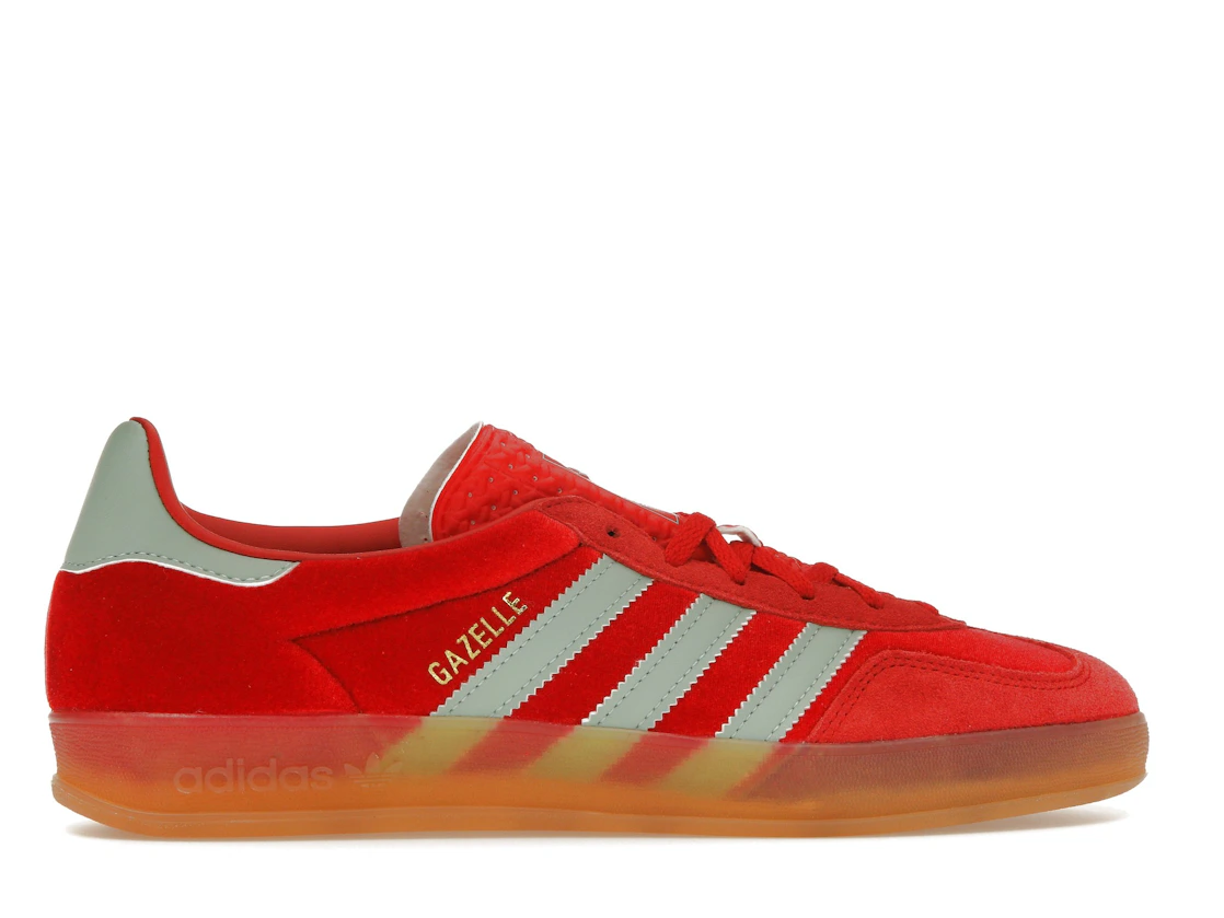 adidas Gazelle Indoor Better Scarlet Hazy Green (W)