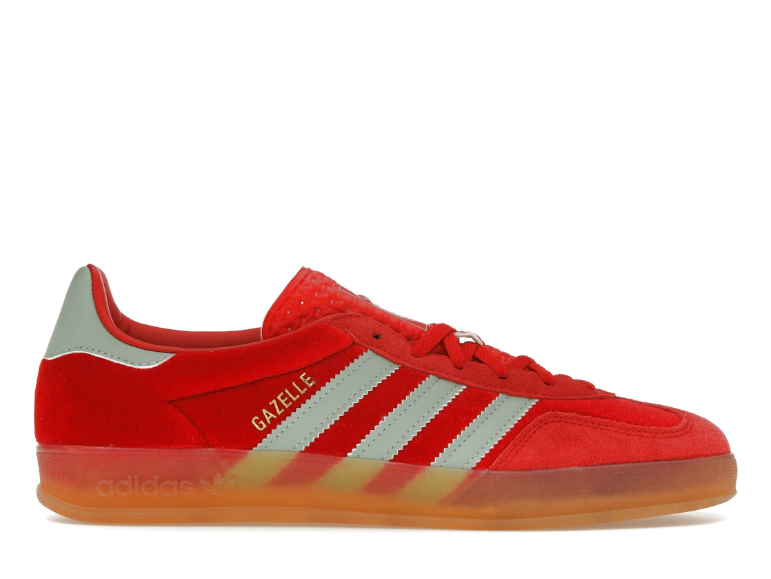 adidas Gazelle Indoor Better Scarlet Hazy Green (W)