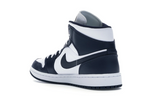 Air Jordan 1 Mid White Metallic Gold Obsidian