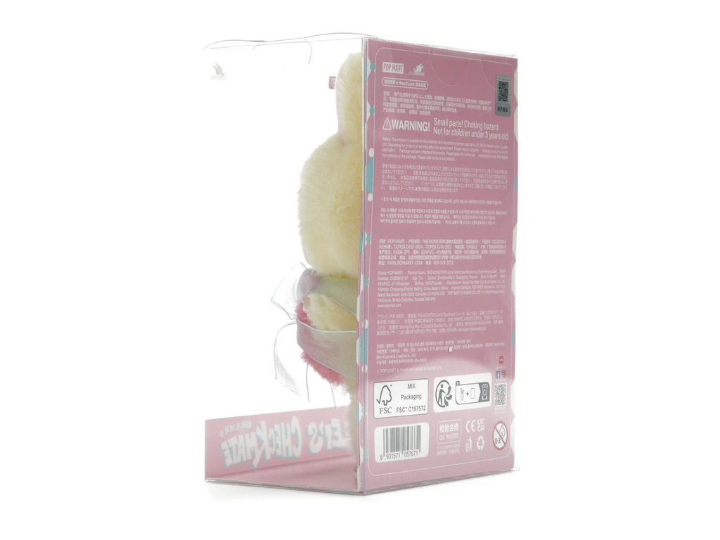 Pop Mart Labubu The Monsters Let's Checkmate Series Vinyl Plush Hanging Card