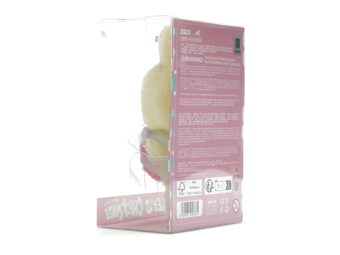 Pop Mart Labubu The Monsters Let's Checkmate Series Vinyl Plush Hanging Card