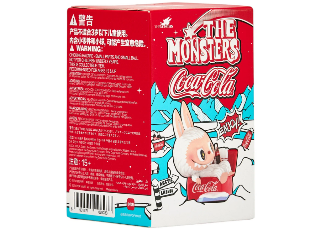 Pop Mart Labubu The Monsters Coca-Cola Series Figure Single Blind Box