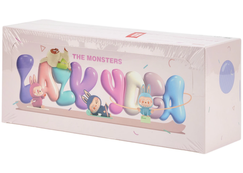 Pop Mart Labubu The Monsters Lazy Yoga Series Figures Sealed Case (10 Blind Boxes)