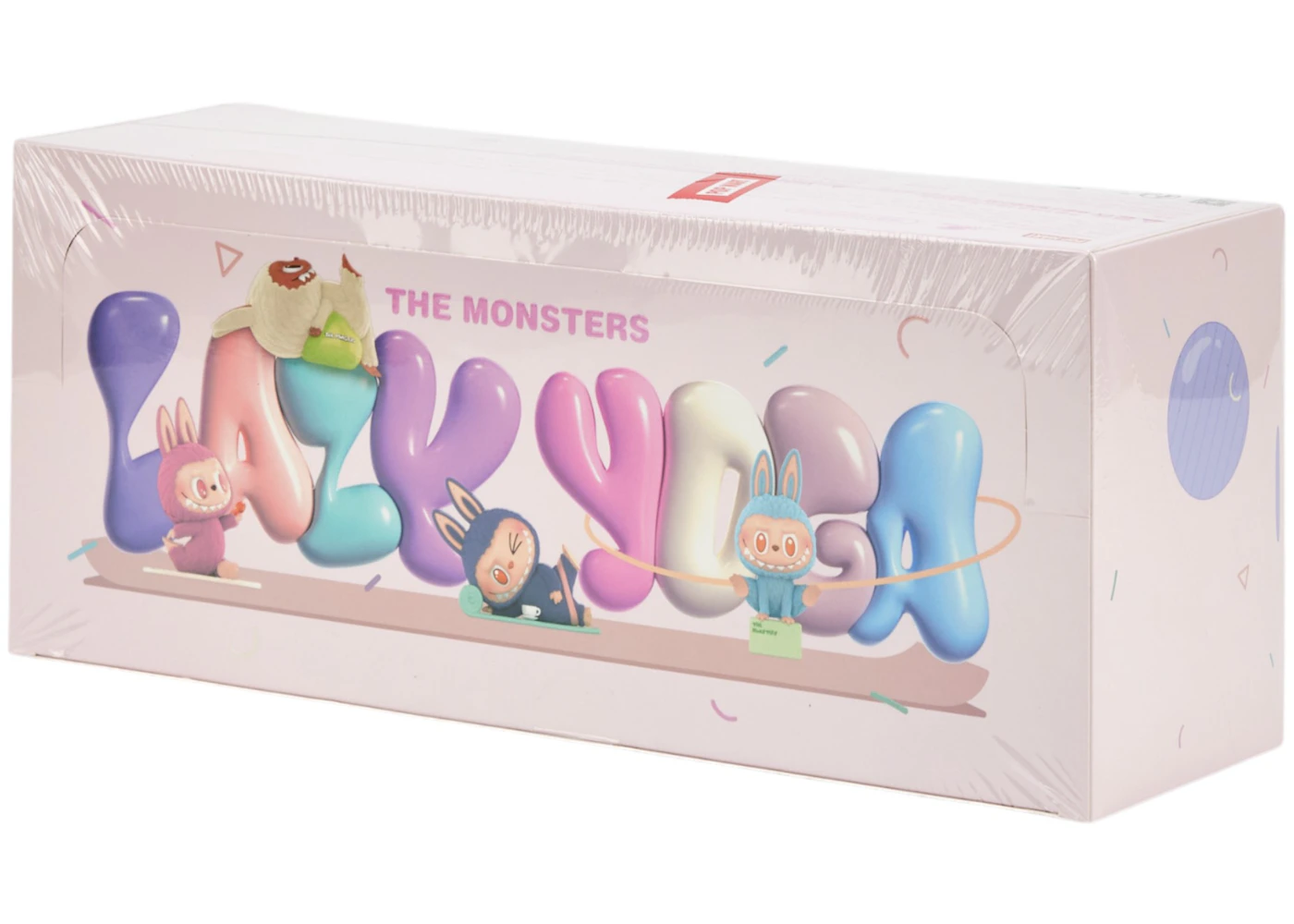 Pop Mart Labubu The Monsters Lazy Yoga Series Figures Sealed Case (10 Blind Boxes)