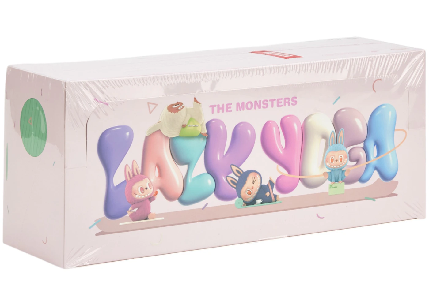 Pop Mart Labubu The Monsters Lazy Yoga Series Figures Sealed Case (10 Blind Boxes)