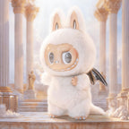 Pop Mart The Monsters Labubu Zimomo Angel in Clouds Figure (No Tote)