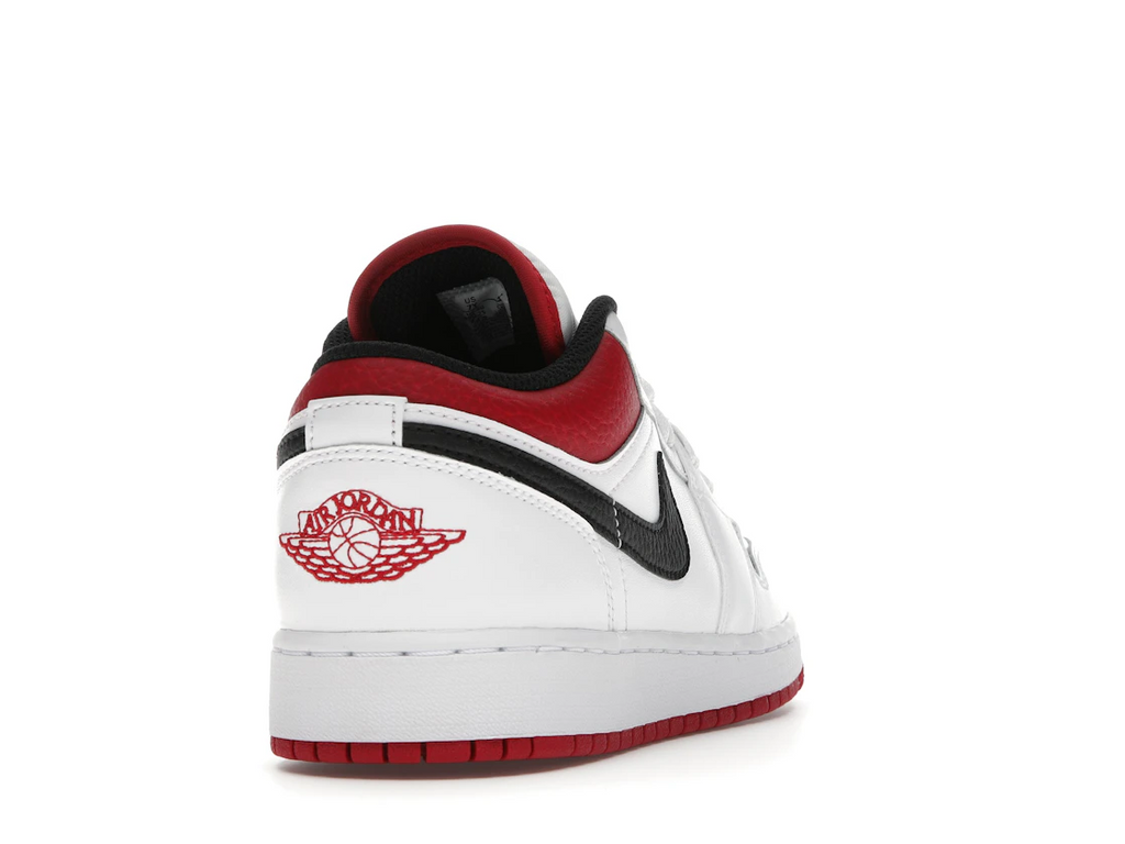 Jordan 1 Low White Gym Red (GS)