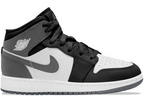 Jordan 1 Mid Black White Iron Grey (GS)