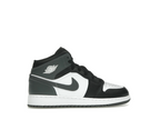 Jordan 1 Mid Black White Iron Grey (GS)