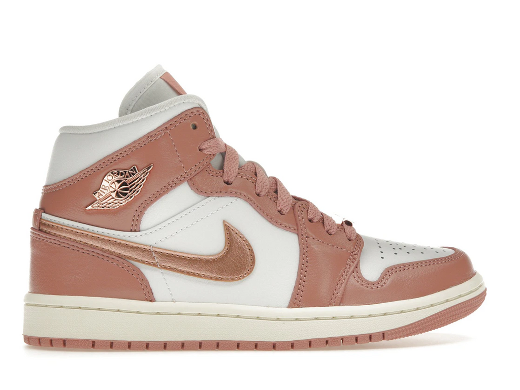 Jordan 1 Mid SE Red Stardust (W)