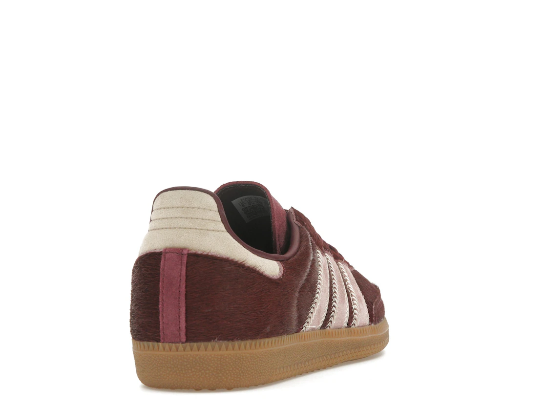 adidas Samba OG Maroon Sand Strata Pony (W)