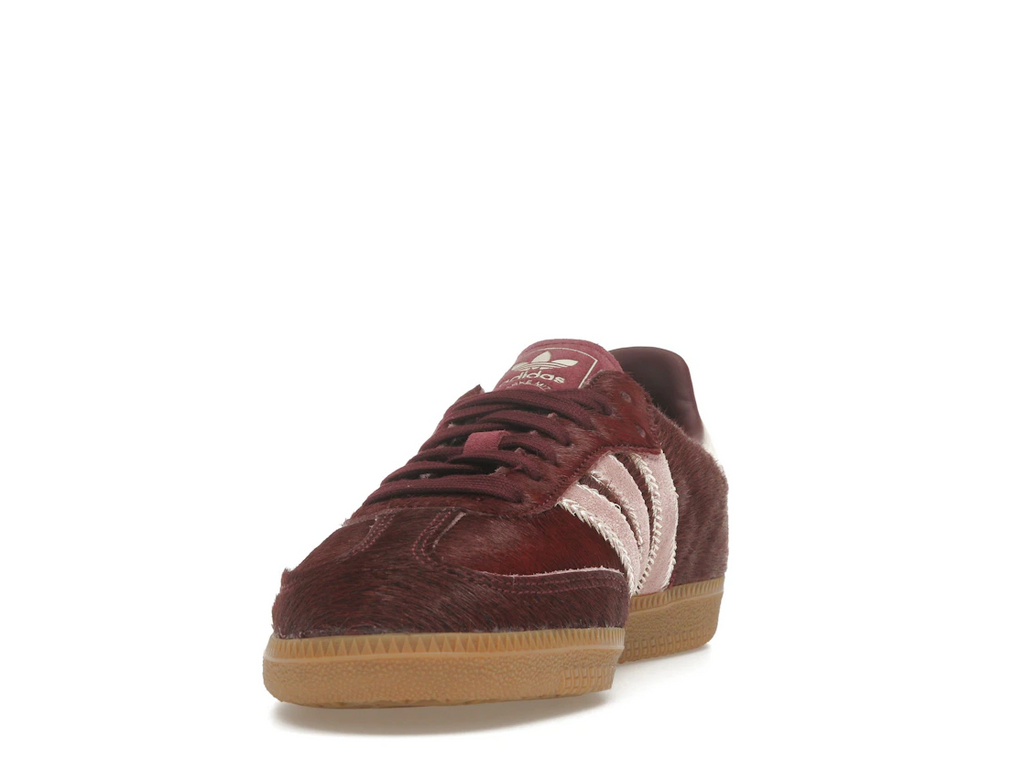 adidas Samba OG Maroon Sand Strata Pony (W)