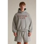 Fear of God Essentials Fleece Hoodie Dark Heather