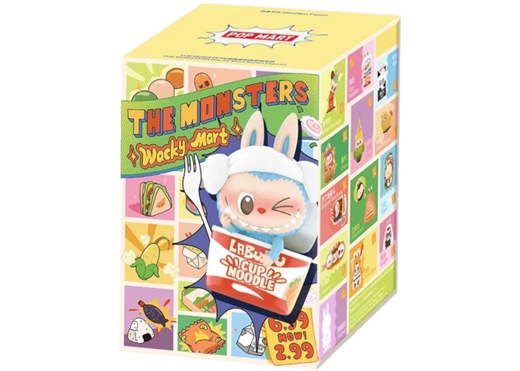 Pop Mart Labubu The Monsters Wacky Mart Series Figure Single Blind Box