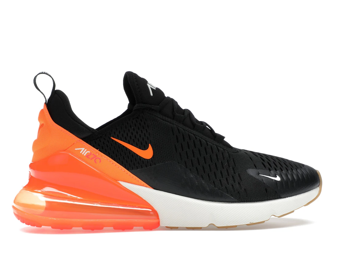 Nike Air Max 270 Black Phantom Total Orange