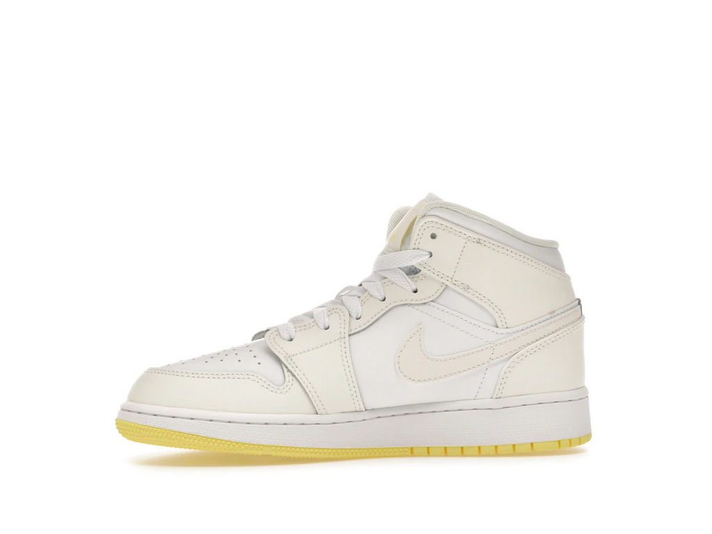 Jordan 1 Mid Sail Light Laser Orange (GS)