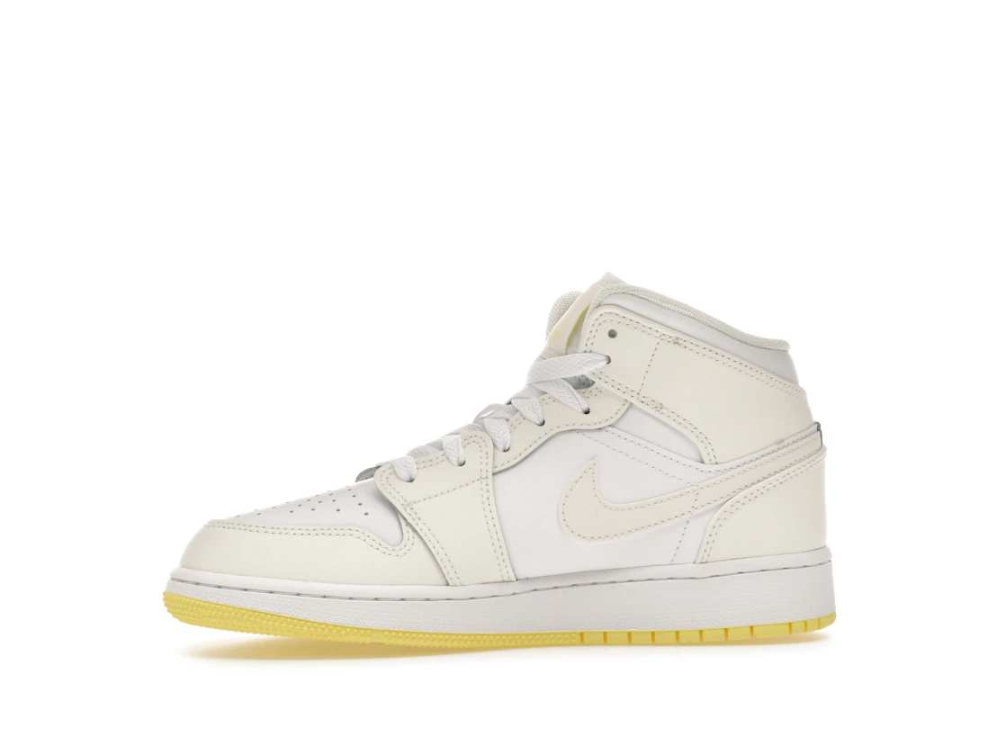 Jordan 1 Mid Sail Light Laser Orange (GS)