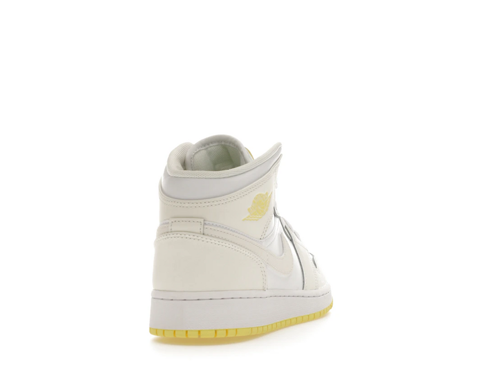Jordan 1 Mid Sail Light Laser Orange (GS)