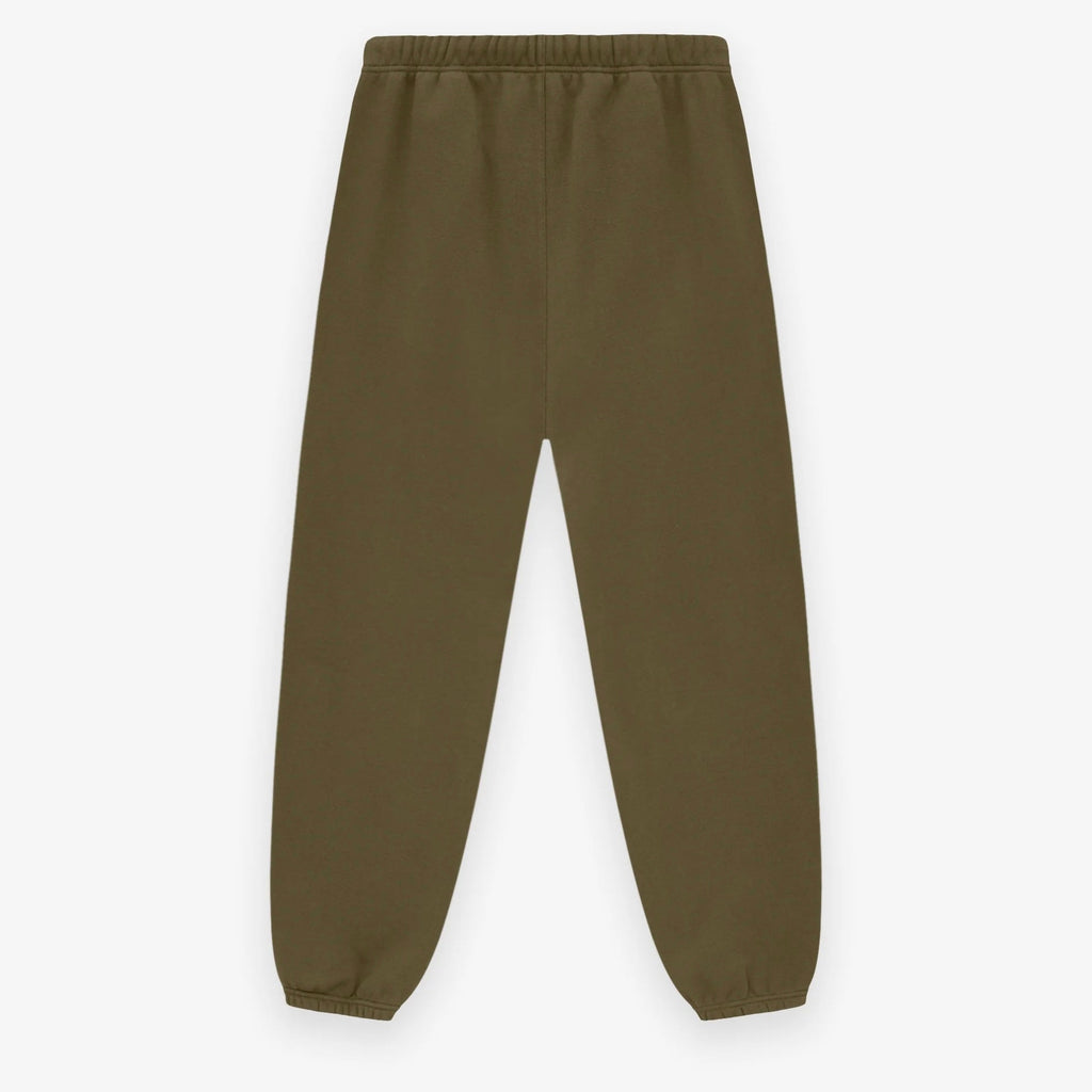 Fear of God Essentials Cuffed Fleece Sweatpants State (FW24) Olive