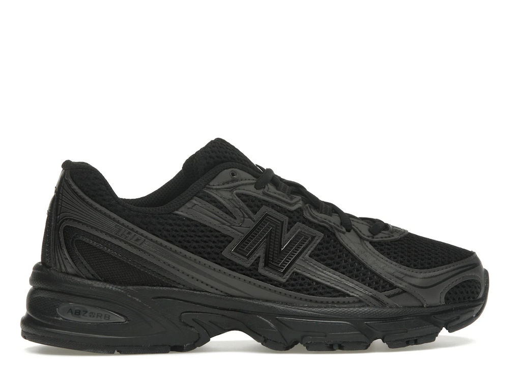 New Balance 740 Triple Black