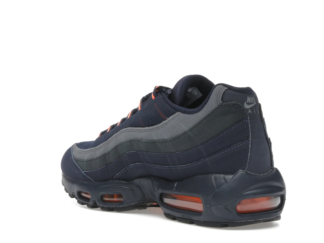 Nike Air Max 95 Logo Navy Orange