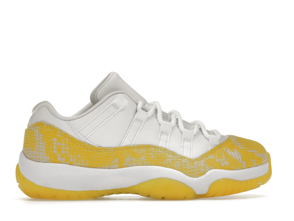 Jordan 11 Retro Low Yellow Snakeskin (W)