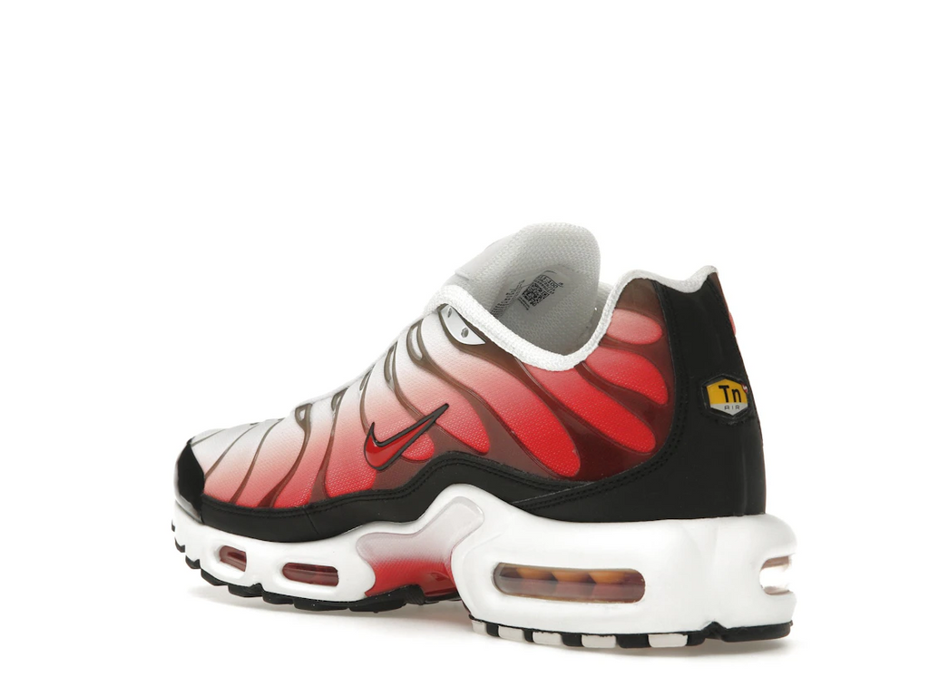 Nike Air Max Plus White Black University Red