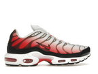 Nike Air Max Plus White Black University Red