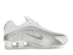 Nike Shox R4 White Bright Crimson Metallic Silver