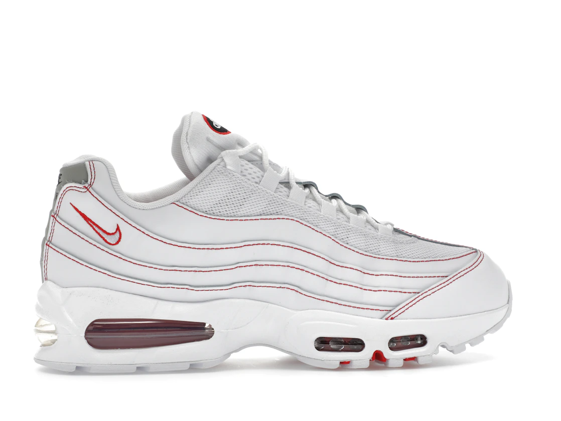 Nike Air Max 95 OG Big Bubble White University Red