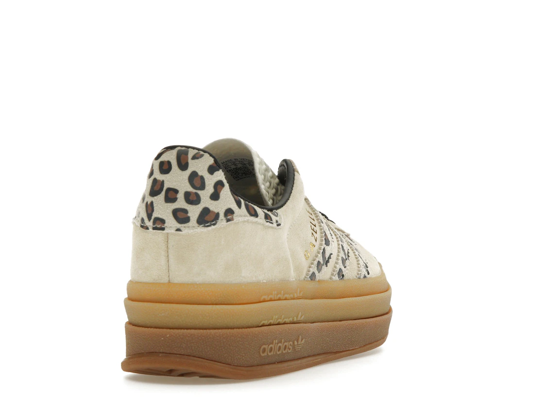 adidas Gazelle Bold Cream Black Leopard (W)
