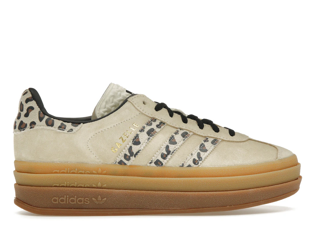 adidas Gazelle Bold Cream Black Leopard (W)