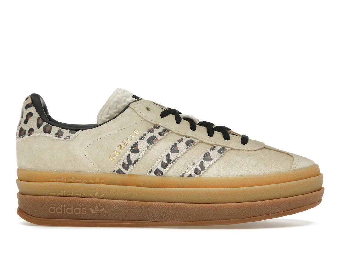 adidas Gazelle Bold Cream Black Leopard (W)