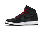 Jordan 1 Retro High Black Satin Gym Red Black (GS)