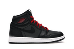 Jordan 1 Retro High Black Satin Gym Red Black (GS)