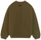 Fear of God Essentials Fleece Crewneck State (FW24) Olive