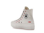 Converse Chuck Taylor All Star Lift Hi White Red (W)