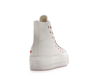 Converse Chuck Taylor All Star Lift Hi White Red (W)