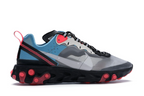 Nike React Element 87 Blue Chill Solar Red
