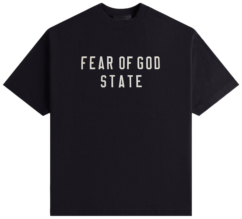 Fear of God Essentials Heavy Crewneck Shirt (FW24) Black