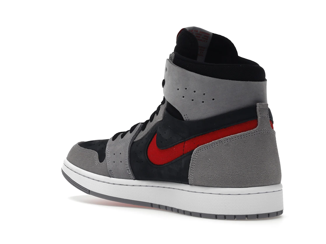 Jordan 1 High Zoom Air CMFT 2 Black Fire Red Cement