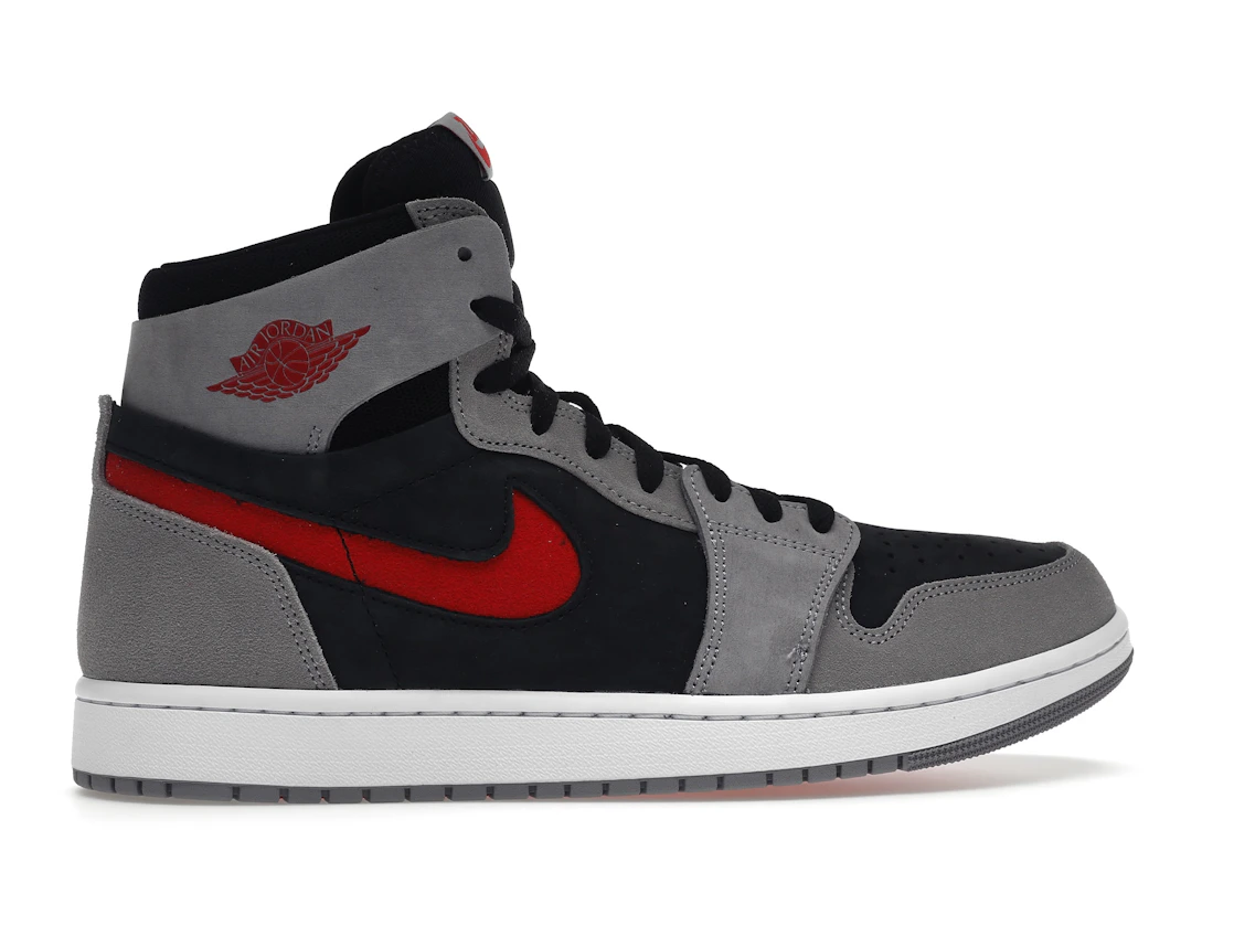 Jordan 1 High Zoom Air CMFT 2 Black Fire Red Cement